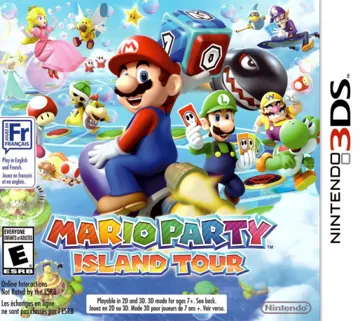 Mario Party - Island Tour (Usa) box cover front